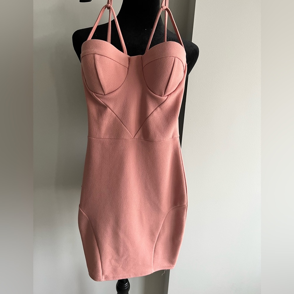 Pink Prettylittlething Bodycon Dress